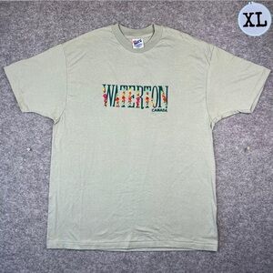 Vintage 90’s Waterton Canada Embroidered Tee Shirt
